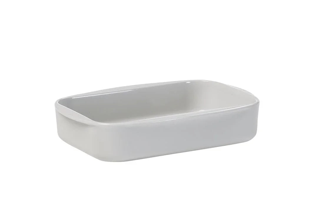 Hvidt EVA TRIO Legio lasagnefad i porcelæn, 24 x 17 cm