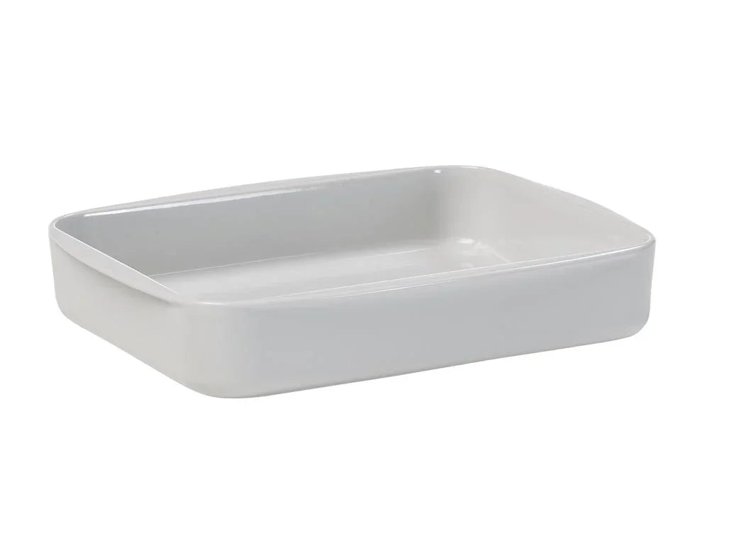 Hvidt EVA TRIO Legio lasagnefad i porcelæn, 30 x 24 cm