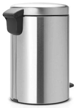 BRABANTIA PEDALSPAND 12 L. MAT STÅL