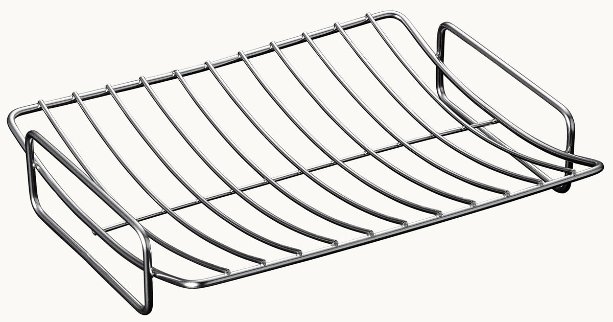 SCANPAN rist i rustfrit stål til bradepande, 39x27 cm