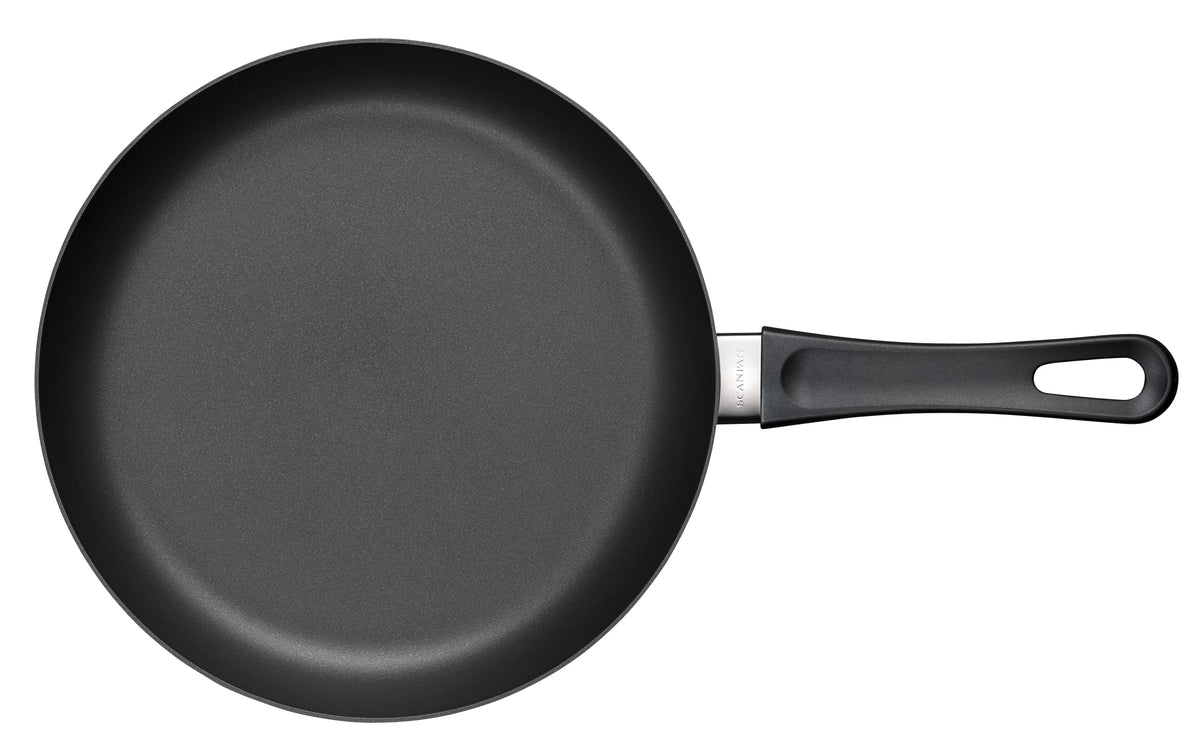 SCANPAN Classic stegepande i sort, 24 cm, set oppefra
