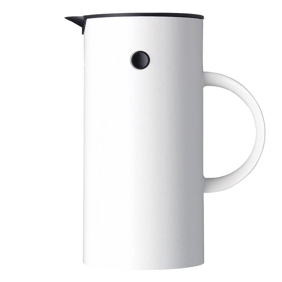 Hvid STELTON stempelkande på 1 liter med minimalistisk design