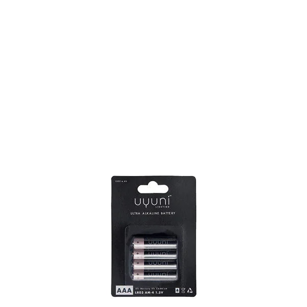 UYUNI BATTERI AAA 4-PAK